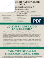 Liderazgo Laissez-Faire EXPOSICION GRUPAL