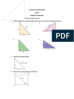 Tugas 3 Teorema Pythagoras