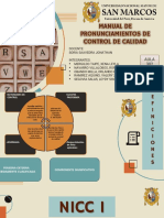 Grupo 1 Manual de Pronunciamientos de Control de Calidad