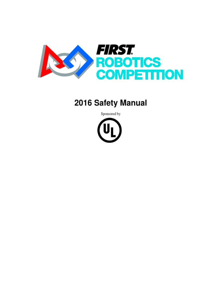 Frc Team Safety Manual Pdf Glasses Personal Protective Equipment