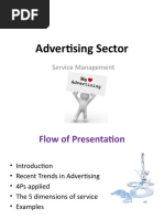 Advertising Sector: Service Management