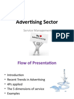 Advertising Sector: Service Management