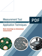 Measurement Tool Application Techniques: Basic Knowledge On Dimensional Measurement