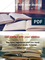 Study Skills - Getting Started - Unisa