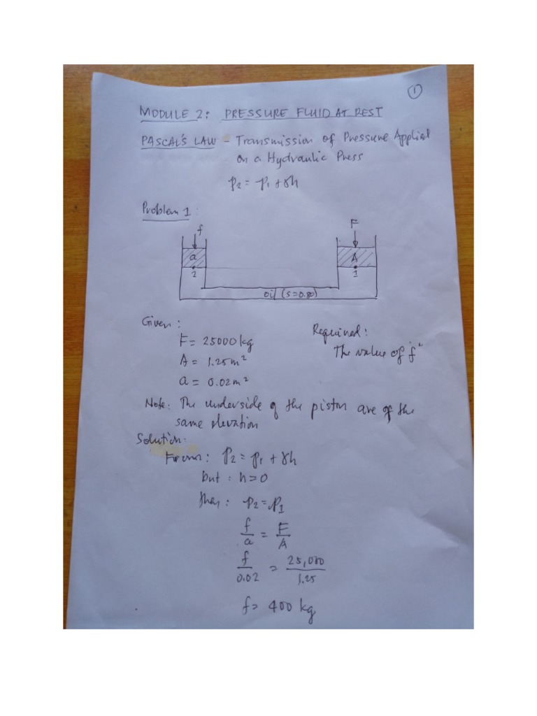 Module 3 Sample Problem 1 (Manometers) PDF