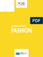 FCAD Grad Brochure Fashion