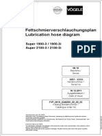 Fettschmierverschlauchungsplan Lubrication Hose Diagram: Super 1900-3 / 1900-3i Super 2100-3 / 2100-3i