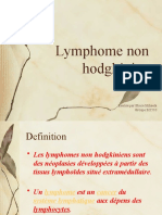 Les Limpphomes Non-hodking