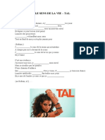 Le Sens de La Vie - TAL (Passé Composé)
