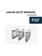 Swing Gate Manual: DR - TD.6657M