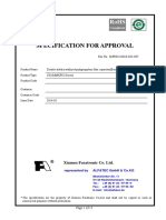 Specification For Approval: Xiamen Faratronic Co. LTD