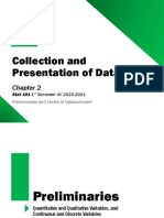 Chapter 2.1 - Collection and Presentation of Data