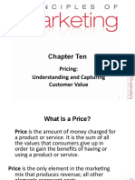 Chapter Ten: Pricing: Understanding and Capturing Customer Value