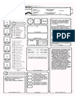 5e Starter Set - Character Sheets RUS