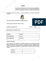 Sílabo Metodología de La Inv. Social Marzo-Julio 2015 DS