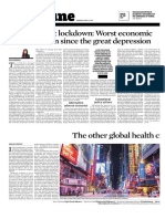 The Great Lockdown: Worst Economic Downturn Since The Great Depression