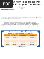 Revised Withholding Tax Table 2023 | PDF | Government Finances | Taxes