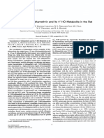 Toxicokinetics of Deltamethrin and Its 4'-HO-Metabolite in The Rat