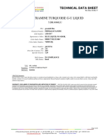 Spectramine Turquoise G-U Liquid: Technical Data Sheet