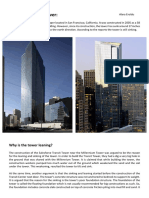 The Millennium Tower Research Paper