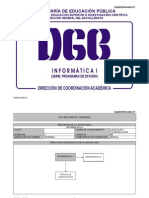 Informática I (Preparatoria México SEP DGB)