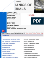 Mechanics of Materials: Torsion