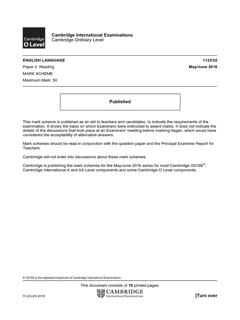 2016 - O Level Past Paper 3 | PDF