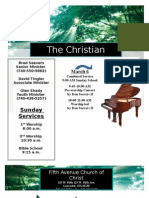 The Christian: Sunday Services