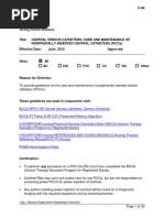 Central Line Insertion Checklist | PDF