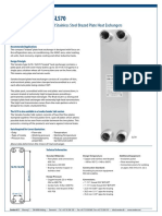 SL70 / SLS70: Copper and Stainless Steel Brazed Plate Heat Exchangers