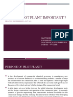 Why Is Pilot Plant Important?