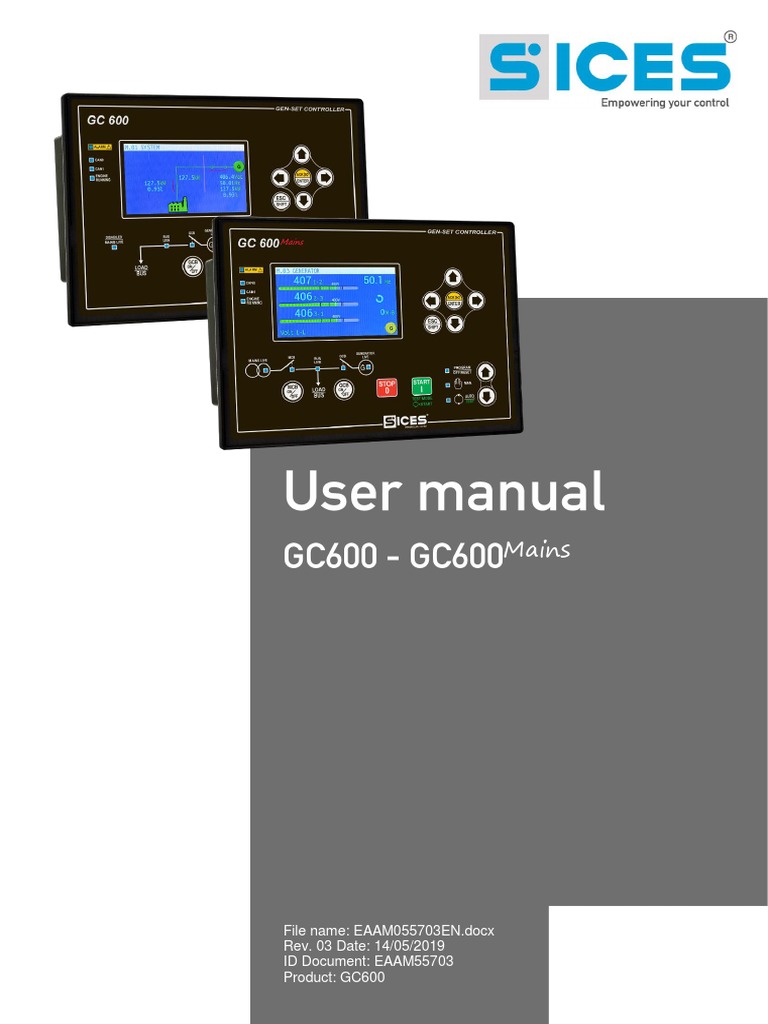 07 - Manual GC 6000 | PDF | Menu (Computing) | Programmable Logic ...