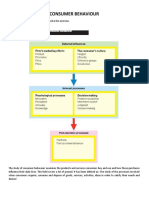 Consumer Behaviour: INSTRUCTIONS: Read The Theory and Solve The Exercise