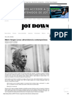 Mario Vargas Llosa - Ultraviolencia Contemporánea - Jot Down Cultural Magazine