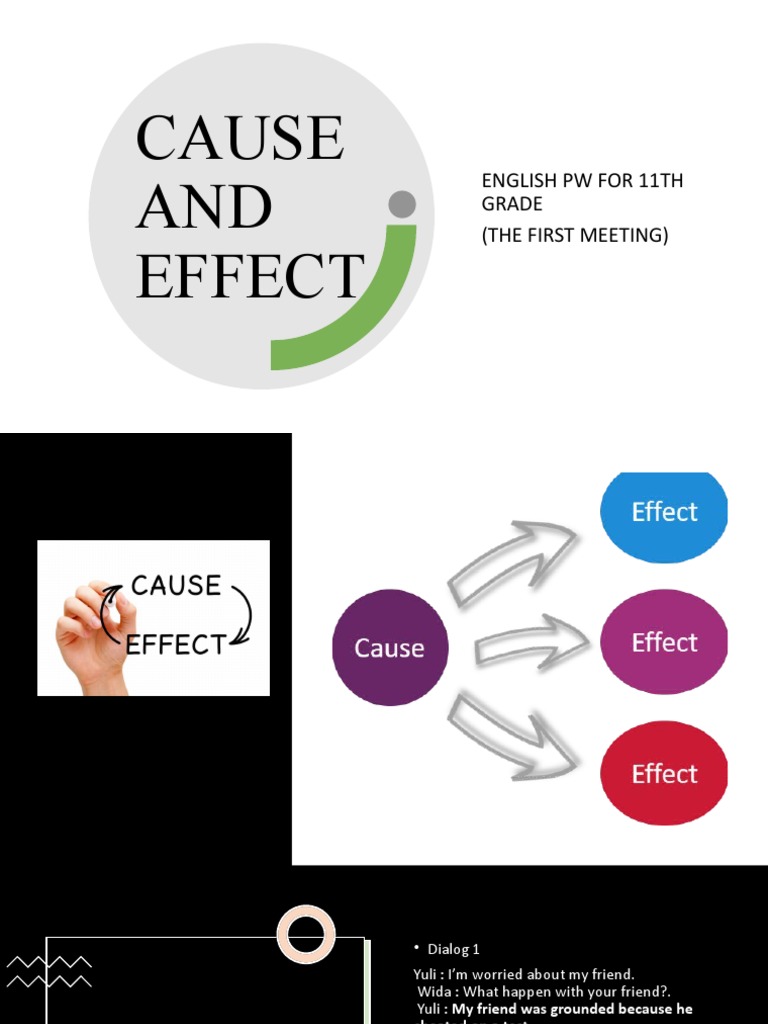 11th Grade Cause and Effect Lesson | PDF