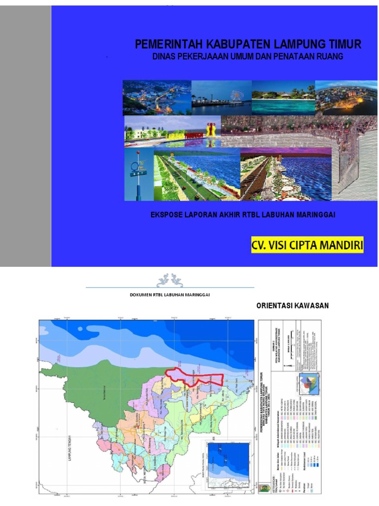 RTBL Labuhan Maringgai: Rencana Tata Bangunan | PDF