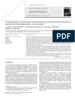 Co-administration of furosemide with albumin