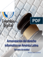 Armonizacion Derecho Informatico