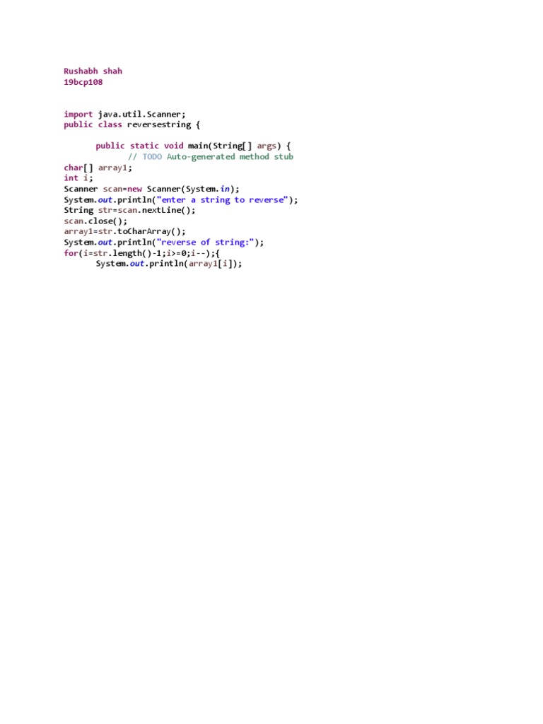 Programming Exercise | PDF