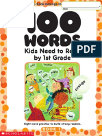 100 Words Kids Need to Read by 1st Grade Sight Word Practice to Build Strong Readers by Terry Cooper