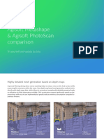 Agisoft Metashape & Agisoft Photoscan Comparison