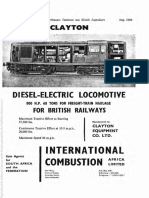 International Combustion: Di Esel-Electric Locomotive