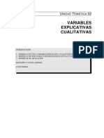 Variables Ficticias