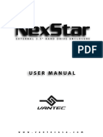 NexStar Enclosure User Manual
