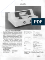 Bausch+Lomb Spectronic 20 - Service Manual