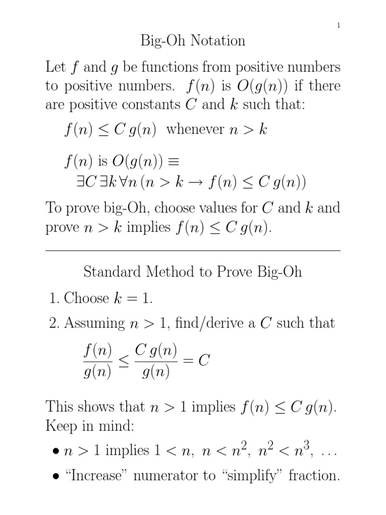 Big Oh Fraction Mathematics Teaching Mathematics