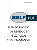 Plan de Manejo Residuos Belfi