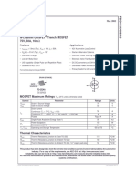 Datasheet Transistor FDD16AN08A0