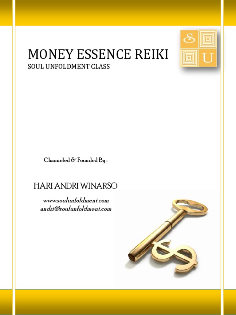 Money Essence Reiki | PDF | Reiki | Soul