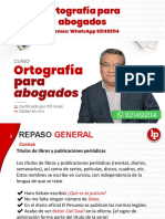 Diapos Ortografía Para Abogados